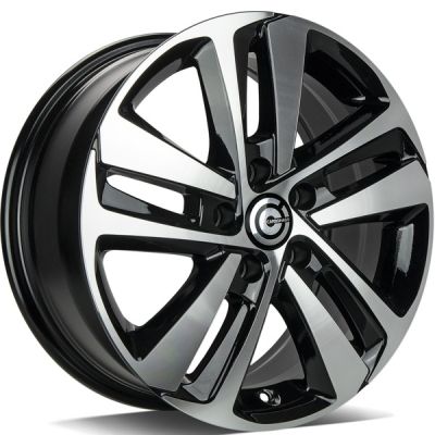 Carbonado Strasbourg 16 5x108 BFP - Black Front Polished
