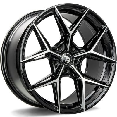 seventy9 SCF-B 18 5x120 BFP - Black Front Polished