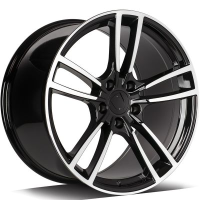 Carbonado Baron 21 5x130 BFP - Black Front Polished