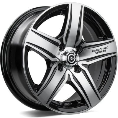 Carbonado GTRSPORTS1 15 4x98 BFP - Black Front Polished