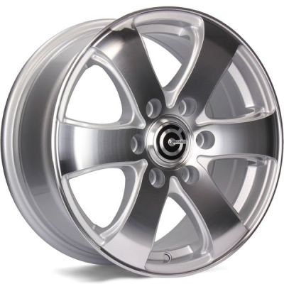 Carbonado Mammuth 16 6x130 BSFP - Biliant Silver Front Polished 