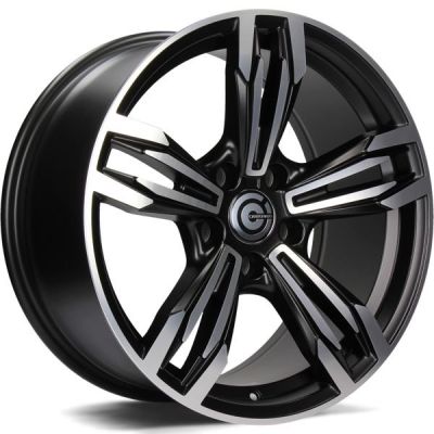 Carbonado Dynamite 18 5x120 MBFP - Matt Black Front Polished