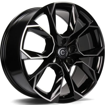 Carbonado Beast 16 5x112 BFP - Black Front Polished