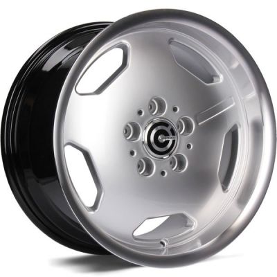 Carbonado Retro 17 5x112 DHSLP - Diamond Hyper Silver Lip Polished