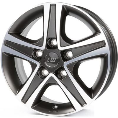 Borbet CWD 16 5x120 MAGP - Mistral anthracite glossy polished
