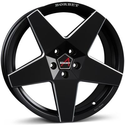 Borbet A 17 4x108 BM - Black matt