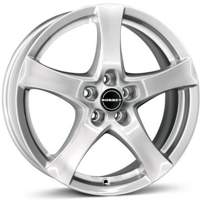 Borbet F 15 5x105 BS - brilliant silver