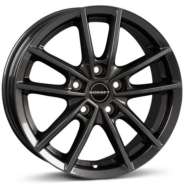 Borbet W 16 5x112 MAG - mistral anthracite glossy