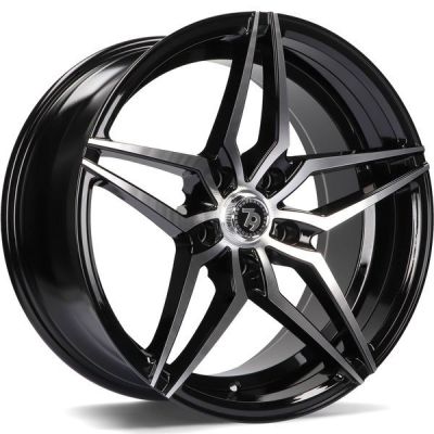 seventy9 SV-A 18 5x120 BFP - Black Front Polished