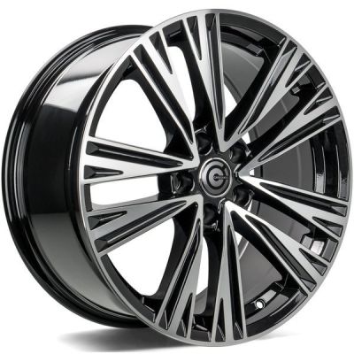 Carbonado Stunt 18 5x112 BFP - Black Front Polished