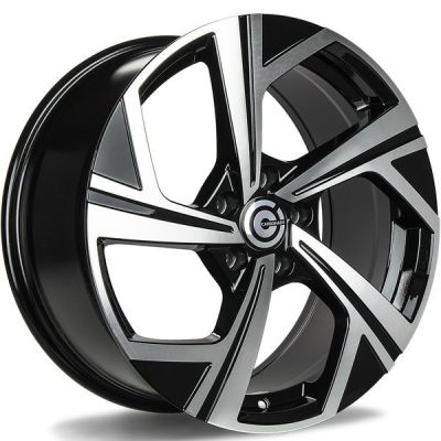 Carbonado Cooper 17 5x100 BFP - Black Front Polished