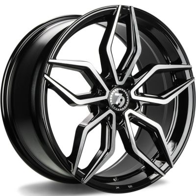seventy9 SCF-D 18 5x120 BFP - Black Front Polished
