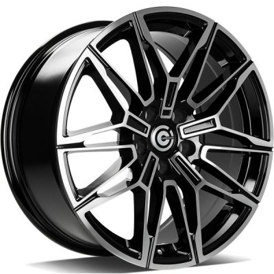 Carbonado Rubin 18 5x112 BFP - Black Front Polished